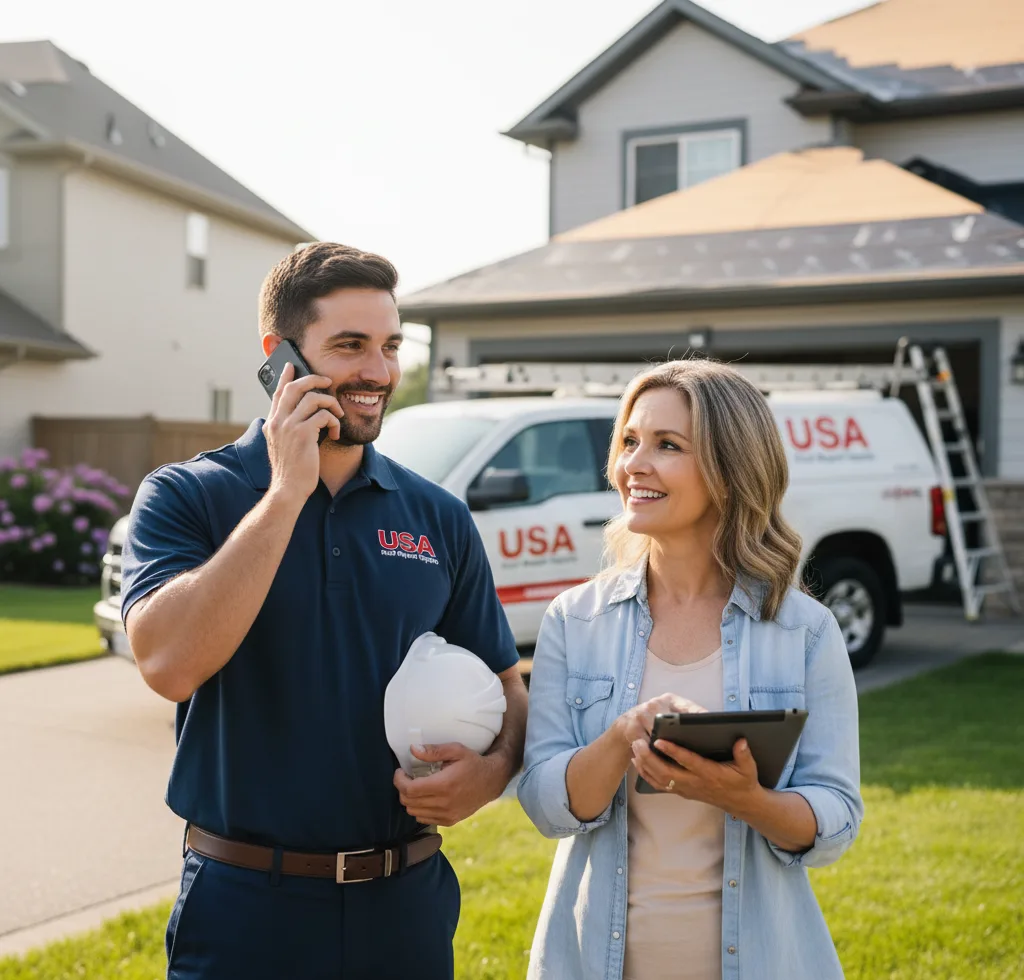 USA Roof Repair Experts customer support in Valhalla